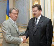 Встреча Ющенко и Стратана
