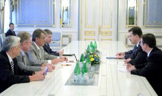 Встреча Ющенко и Стратана