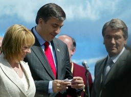 Открытие памятника Шота Руставели