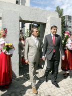 Открытие памятника Шота Руставели