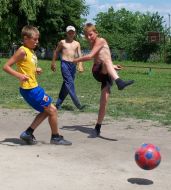 Children in a school camp