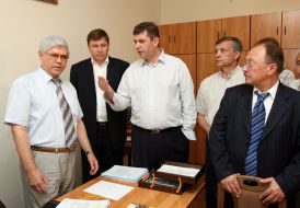 In Staff department of Supreme Soviet