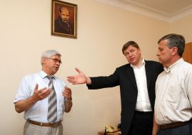 In Staff department of Supreme Soviet