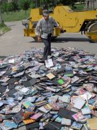 Destroying infringement disks