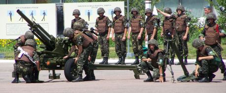Visit of Georgian military delegation to Zhytomyr	