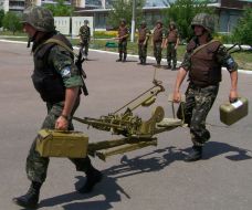 Visit of Georgian military delegation to Zhytomyr	