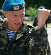 Visit of Georgian military delegation to Zhytomyr	