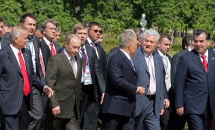 Визит Ющенко в Россию