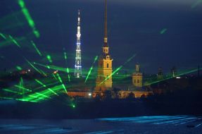 Petropavlovskaya fortress in St.Petersburg 