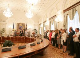 Складання присяги суддями