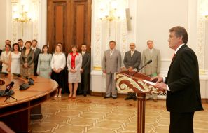 Складання присяги суддями