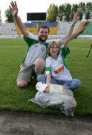 Auction. Sale of lawn from a stadium ”Ukraine”