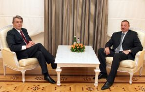 Зустріч Віктора Ющенка та Ільхама Алієва