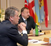 Viktor Yushchenko and Ilkham Aliyev