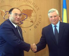 Askar Aitmatov and Anatoly Zlenko