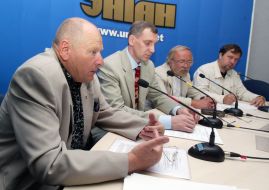 Press conference in UNIAN. Goskomteleradyo against Ukrtelefylm