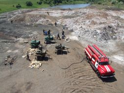 Ecological disaster in the Donetsk region