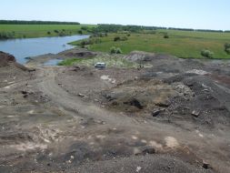 Ecological disaster in the Donetsk region