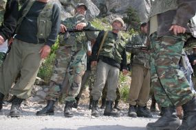 Shooting “Caucasian captive”