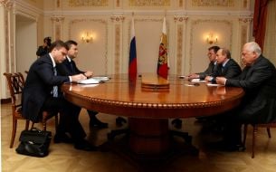 Зустріч Віктора Януковича та Володимира Путіна