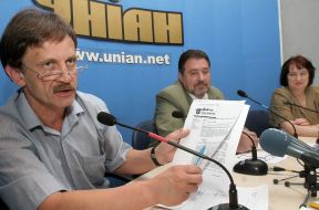 Press-conference in UNIAN. ”Year of Ukrainian book in Ukraine”