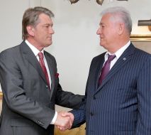 Віктор Ющенко і Володимир Воронін