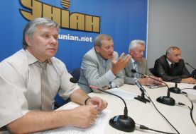Press-conference of association ”Agrarian Ukraine” in UNIAN