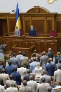 Session hall of Ukrainian Parliament