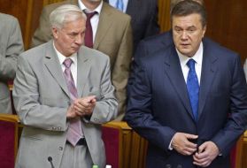 Viktor Yanukovich and Nikolay Azarov