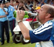 FC Dinamo Kiev's talisman - Paramon 