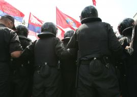 March-protest of PSPU