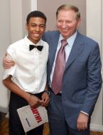 Жерлін Ндуді та Леонід Кучма