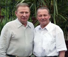 Rudolf Schuster and Leonid Kuchma
