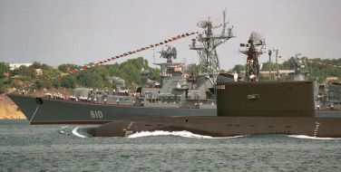 The Russian submarine