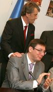 Viktor Yushchenko and Yuriy Lutsenko