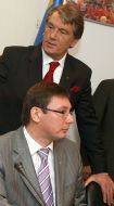 Viktor Yushchenko and Yuriy Lutsenko