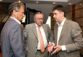 Yuriy Kostenko, Boris Tarasyuk and Vyacheslav Kirilenko