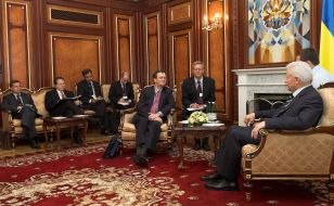 Alexander Moroz and Marc Perrin de Brichambaut