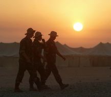 Ukrainian peacekeepers 