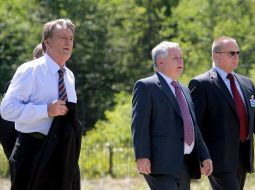 Victor Yushchenko and Lekh Kachinsky