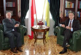 Victor Yushchenko and Lekh Kachinsky