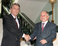 Victor Yushchenko and Lekh Kachinsky
