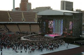 Concert of George Michael in Kiev
