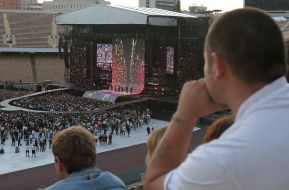 Concert of George Michael in Kiev