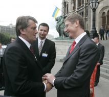 Victor Yushchenko and Ferenc Gyurcsany