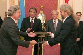 Signing of the Ukrainian-Hungarian documents