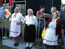 Elderly participants of festival