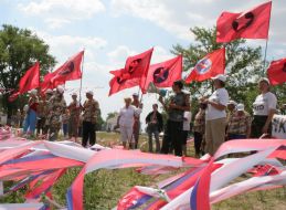 Митинг против проведения учений ”Sea Breeze-2007”