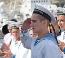 Border guards of marine guard detachment