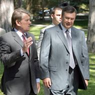 Виктор Ющенко и Виктор Янукович
